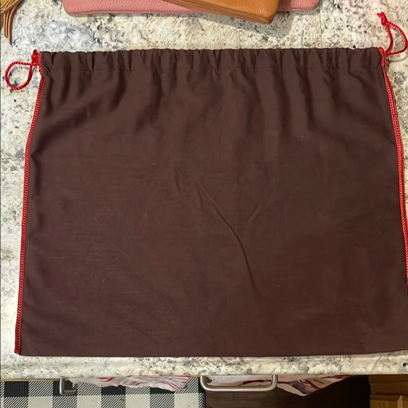 Coach Brown Drawstring Dust Bag - Picture 3 of 3